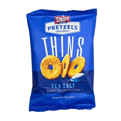 Snips Pretzels Thins Sea Salt 40g