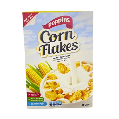 Poppins Toasted Corn Flakes 350g