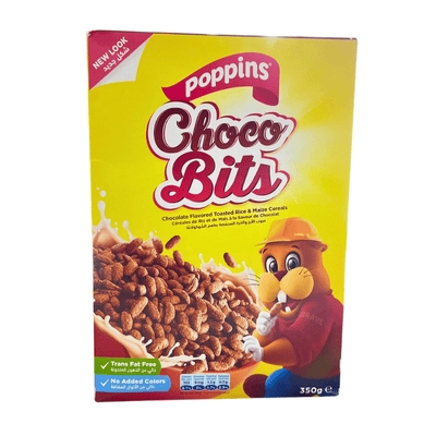 Poppins Choco Bits Rice & Maize Cereals 350g