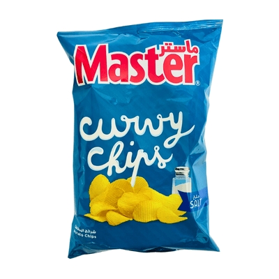 Master Curvy Chips Salt 70g