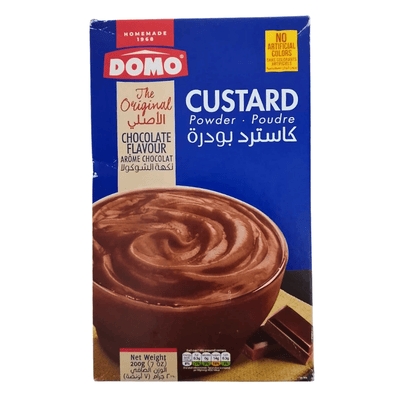 Domo Custard Powder Chocolate 200g