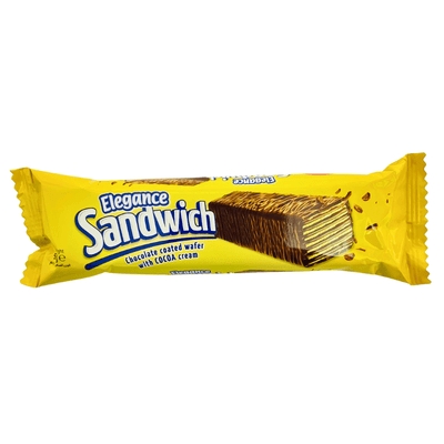 Elegance Sandwich Wafer With Cocoa Cream 50g