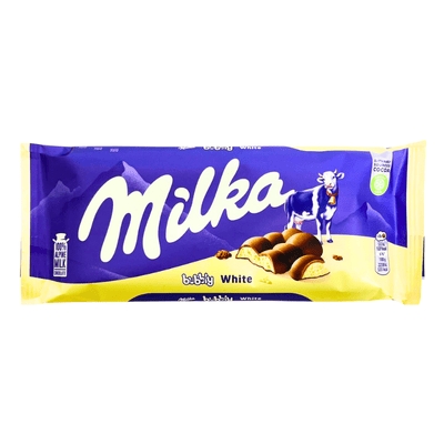 Milka Bubbly White 95g