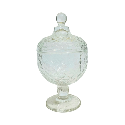 Glassware Nuts / Candy Jar 1pc