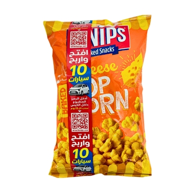 Snips Backed Pop Corn Cheese