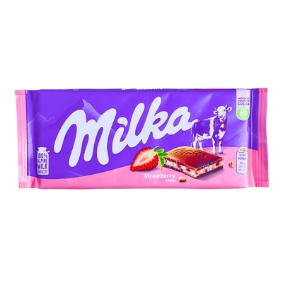 Milka Strawberry 100g