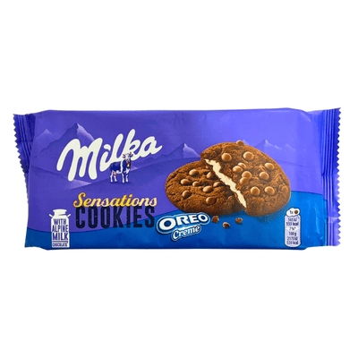 Milka Sensations Cookies Oreo Creme 156g