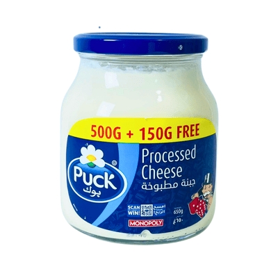 Puck Jar 650G Processed Cheese