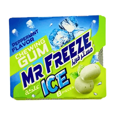 Mr Freeze Peppermint Flavor Ice *8Pie