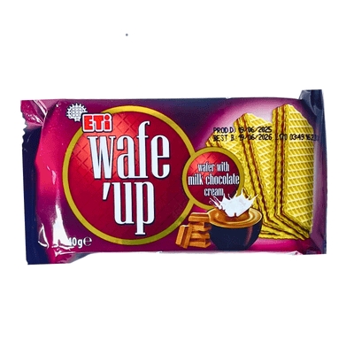 Eti Wafe'up Wafer With Milk CHocolate Cream 40g