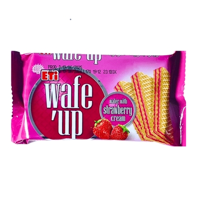 Eti Wafe'up Wafer With Strawberry Cream 40g