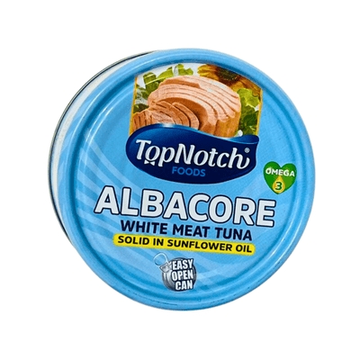 TopNotch Albacore White Meat Tuna In Oil 160g