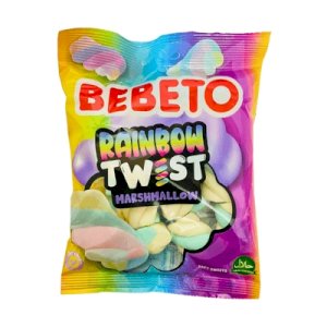Bebeto Rainbow Twist Marshmallow 60g