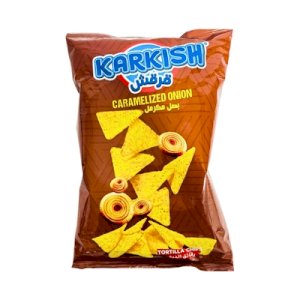 Karkish Caramelized Onion Tortilla Chips 62g