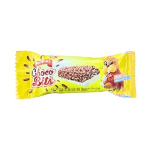 Poppins Choco Bits Cereal Bar With White Chocolate 18g