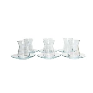 Tea Glasses With Plates
