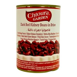 Chtoura Garden Dark Red Beans In Brine 400g