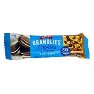 Poppins Granolies Cookies Cream Oatbar 30g