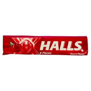 Halls Cherry Flavor 8pcs