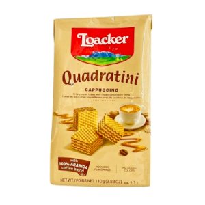 Loacker Quadratini Cappuccino 110g