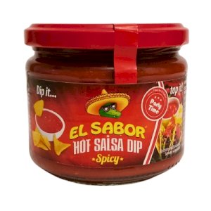 El Sabor Hot Salsa Dip 300g
