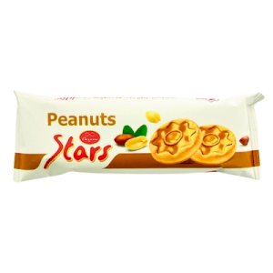 Stars Peanuts Biscuits 34g