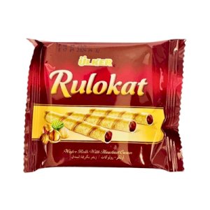 Ulker Rulokat Wafer Rolls With Hazelnut 24g