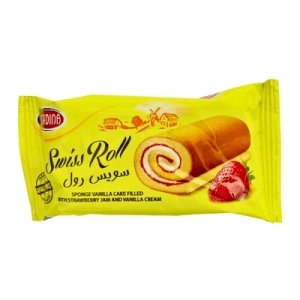 Jordina Swiss Roll Strawberry 40g