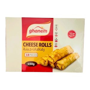GHanem CHeese Rolls 18pcs *450g