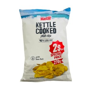 Master Kettle Cooked Sea Salt 270g