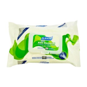 Elsada Anti Bacterial Wet Wipes 72pcs