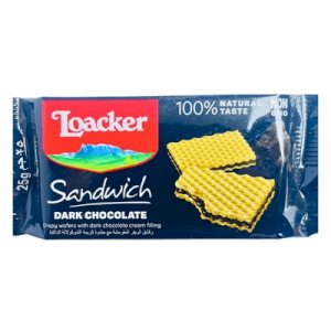 Loacker Sandwich Dark Chocolate 25g