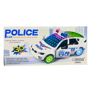 Police Car (Sound + Bump & Go + Light ) 3+ Ages