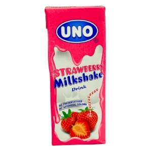 Uno Strawberry Milkshake 180ml