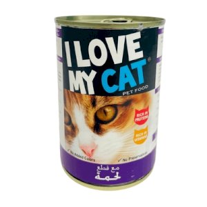 I Love My Cat Beef 415g