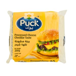 Puck Processed Cheese Cheddar Taste 200g