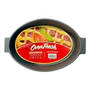 Danny Home Stoneware Oven Fresh 32.5cm (Microwave, Dishwasher, Freezer & Oven Safe)