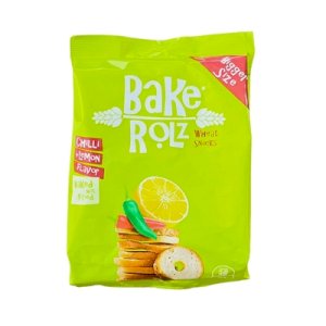 Bake Rolz Wheat Snacks CHilli + Lemon Flavor 55g